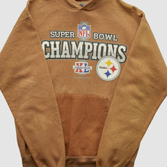 NFL Pittsburgh Steelers Super Bowl XL Reebok 2006 Hooded Pullover Sweatshirt