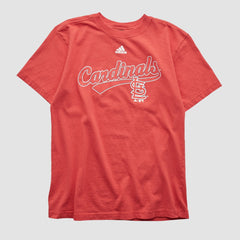 St. Louis Cardinals Adidas T-shirt - Red Vintage