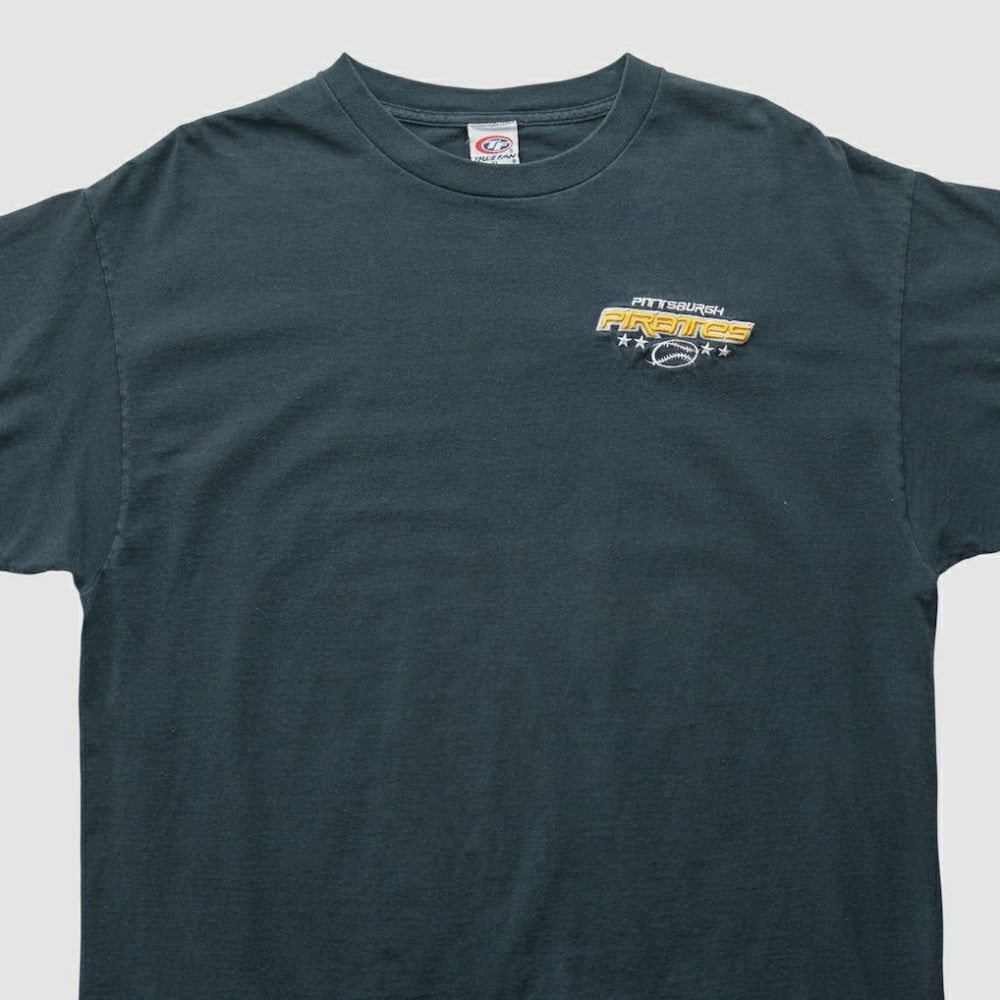 Pittsburgh Pirates True Fan 2000s T-shirt - Black Vintage