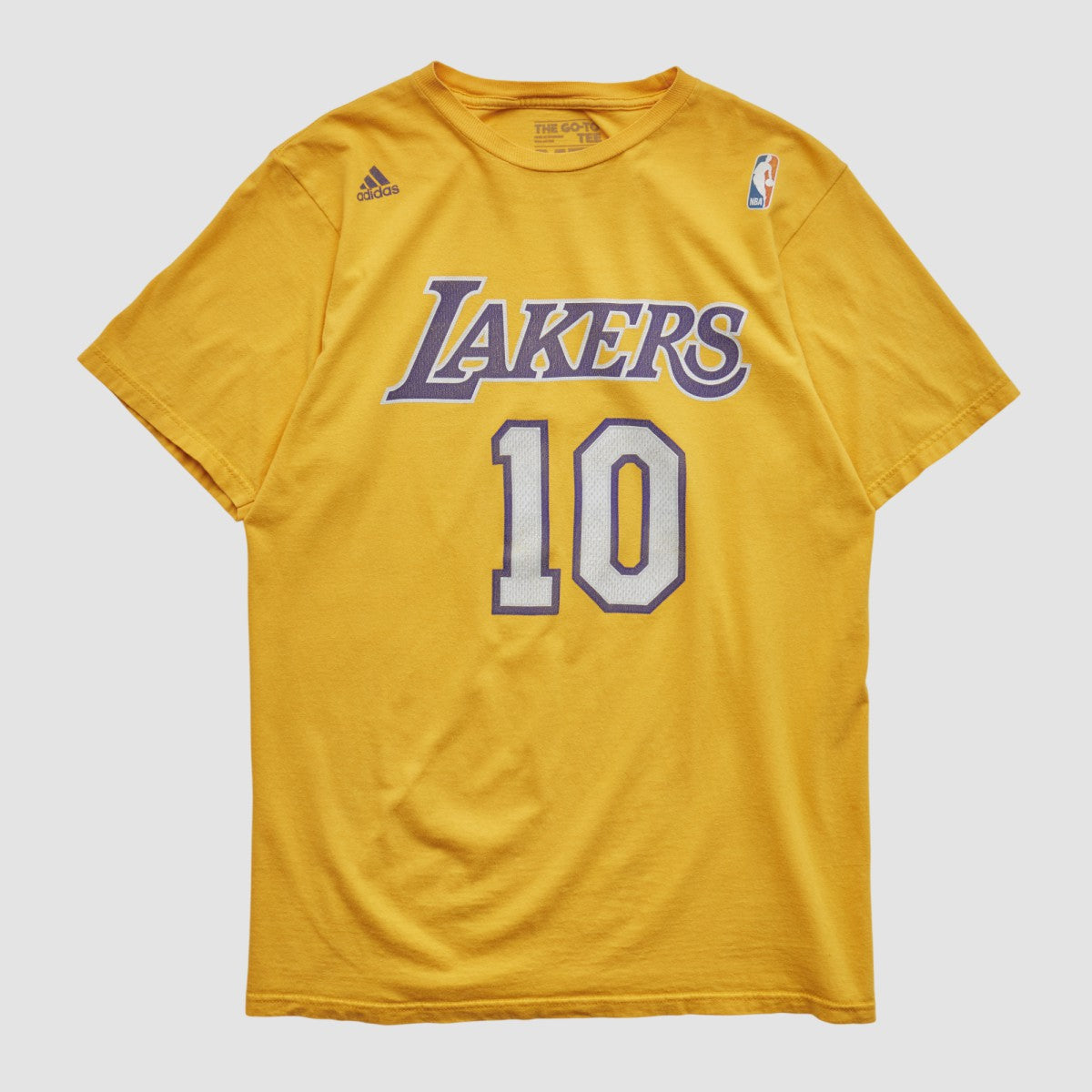 Los Angeles Lakers 2010s T-shirt - Yellow Vintage | Adidas sale