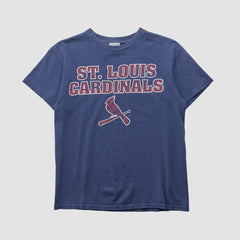St. Louis Cardinals Genuine Merchandise 2000s T-shirt - Navy Vintage