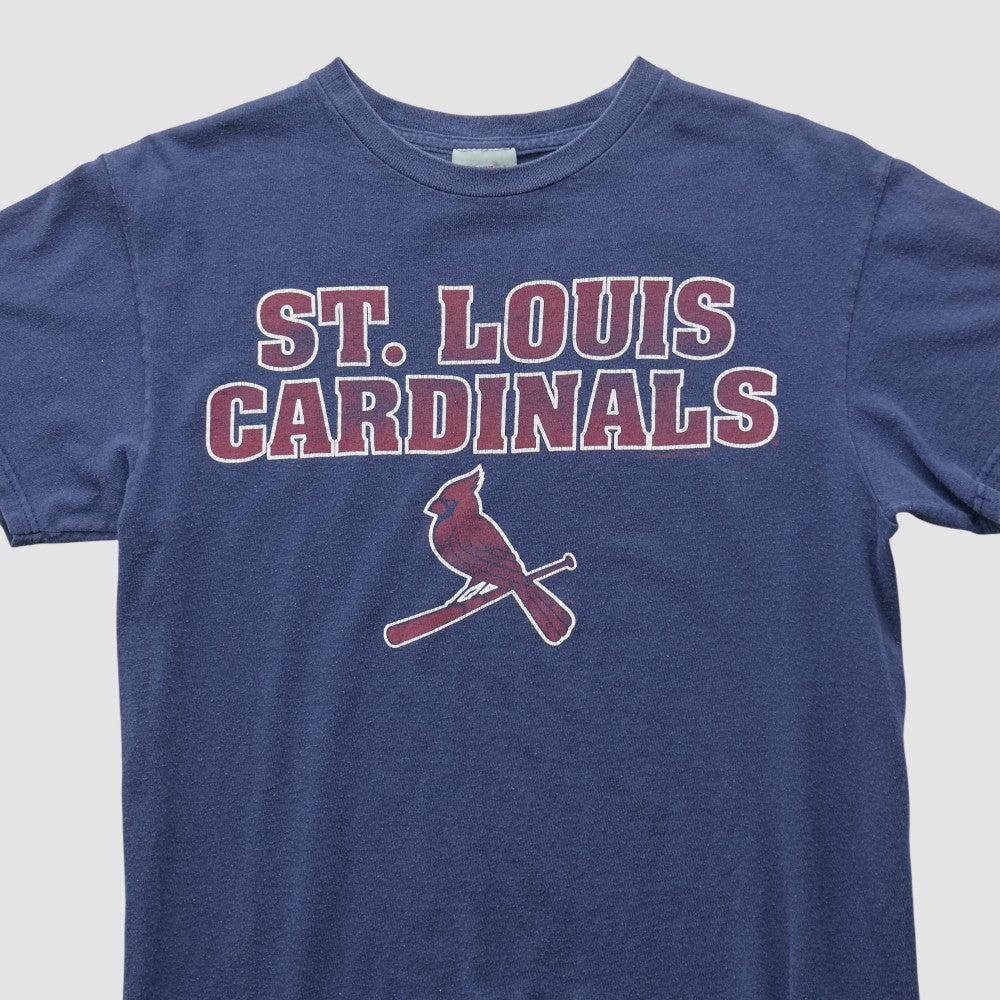 St. Louis Cardinals Genuine Merchandise 2000s T-shirt - Navy Vintage