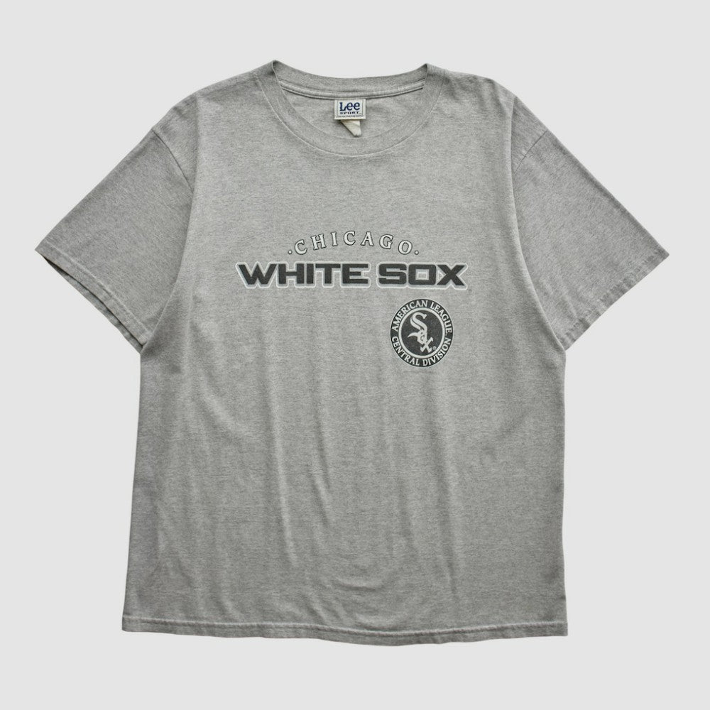 Chicago White Sox Lee Apparel 2000s T-shirt - Heather Gray Vintage