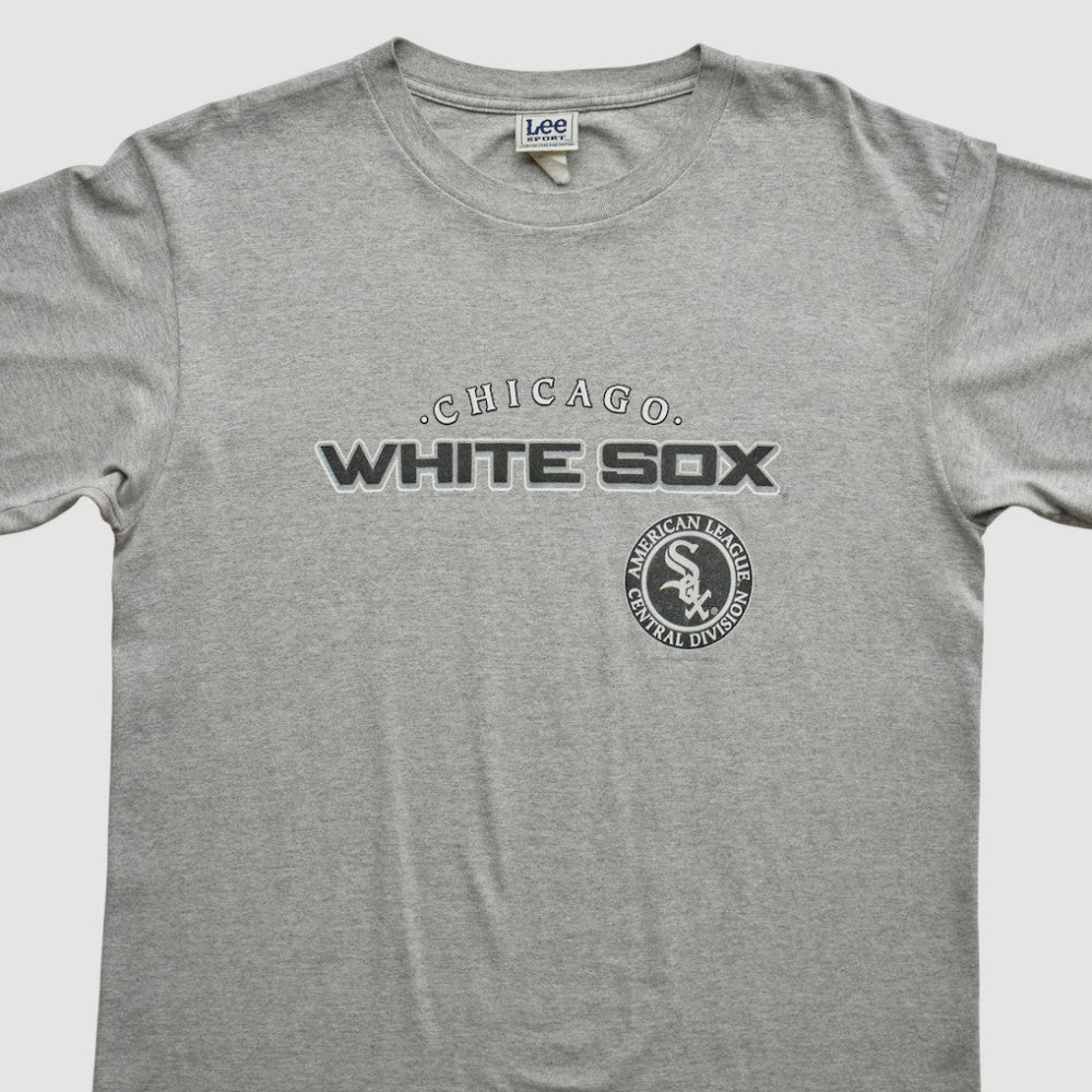 Chicago White Sox Lee Apparel 2000s T-shirt - Heather Gray Vintage