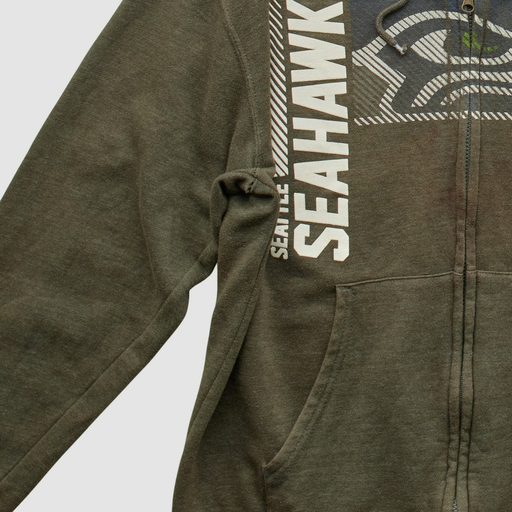 NFL Seattle Seahawks NFL 2010s Hooded Full Zip Sweatshirt