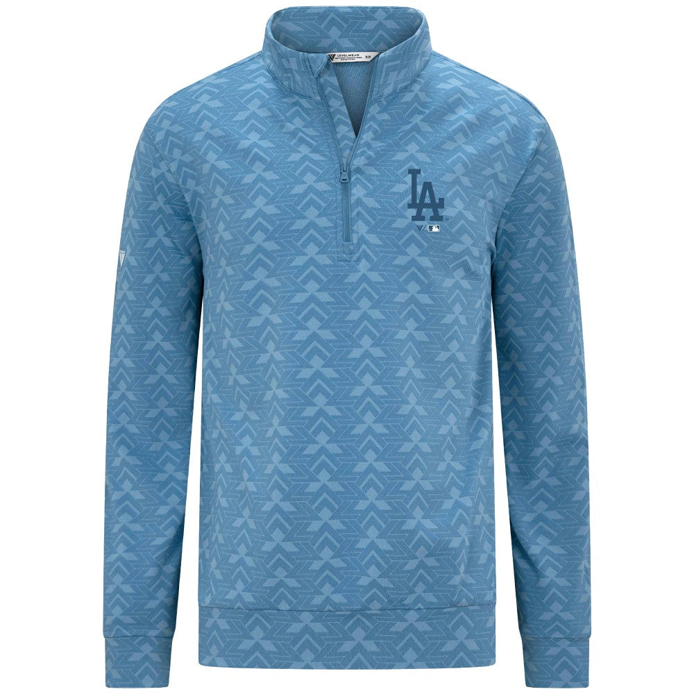 Los Angeles Dodgers Levelwear Chameleon Quarter-Zip Pullover - Blue