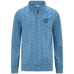 Washington Nationals Levelwear Chameleon Quarter-Zip Pullover - Blue