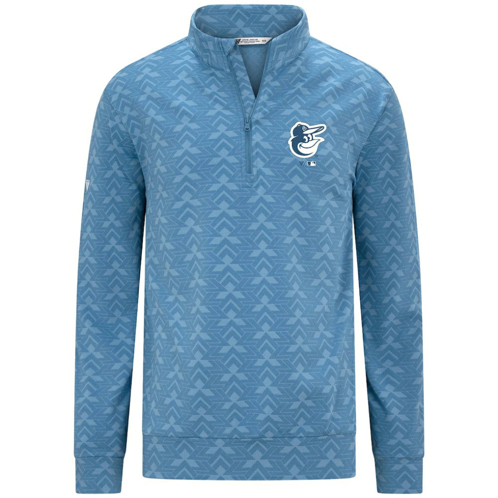 Baltimore Orioles Levelwear Chameleon Quarter-Zip Pullover - Blue