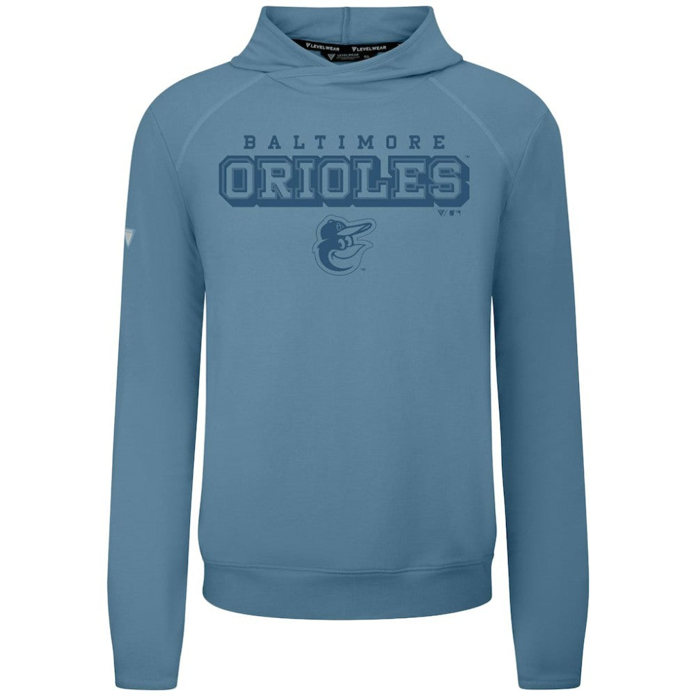 Baltimore Orioles Levelwear Mandate Tri-Blend Hoodie - Blue