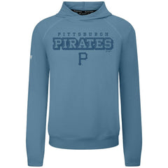 Pittsburgh Pirates Levelwear Mandate Tri-Blend Hoodie - Blue