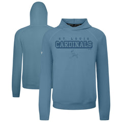 St. Louis Cardinals Levelwear Mandate Tri-Blend Hoodie - Blue