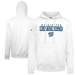 Washington Nationals Levelwear Podium Hoodie - White