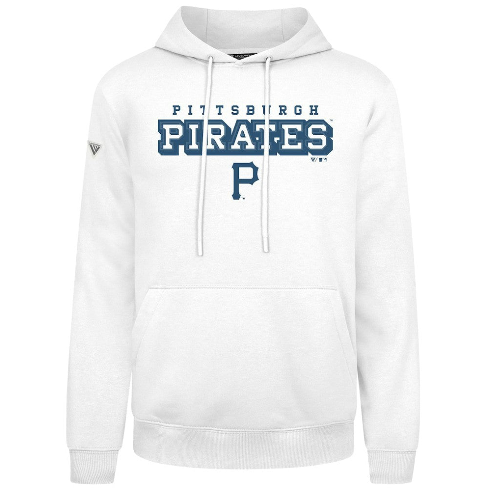Pittsburgh Pirates Levelwear Podium Hoodie - White