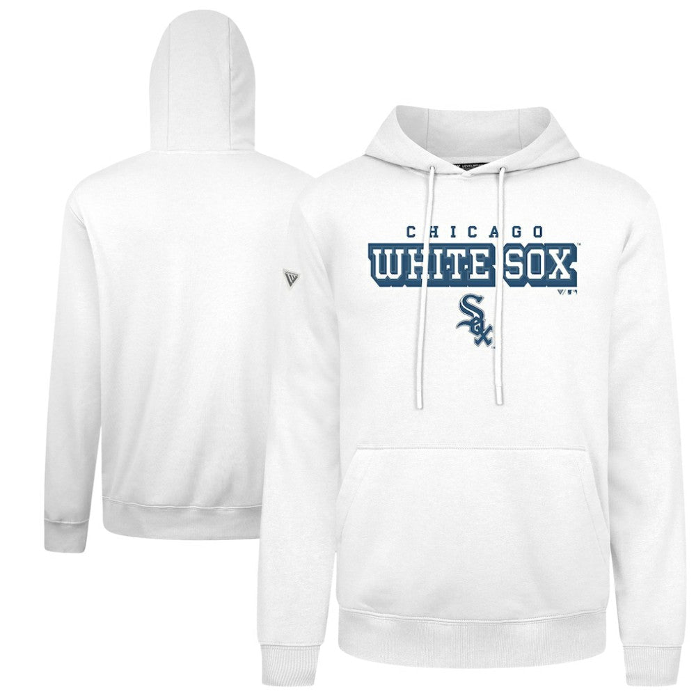 Chicago White Sox Levelwear Podium Hoodie - White