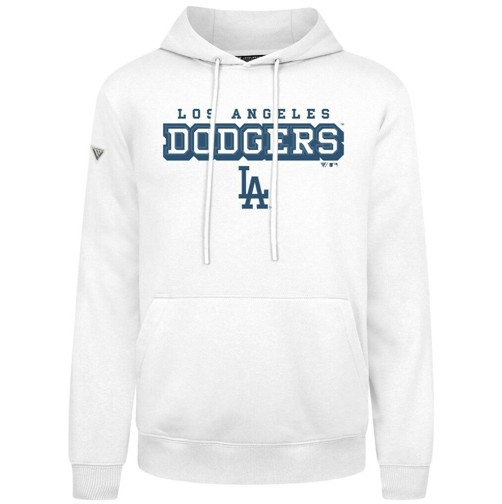 Los Angeles Dodgers Levelwear Podium Hoodie - White