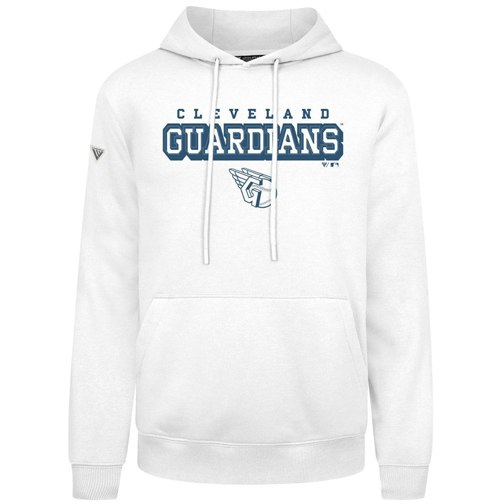 Cleveland Guardians Levelwear Podium Hoodie - White