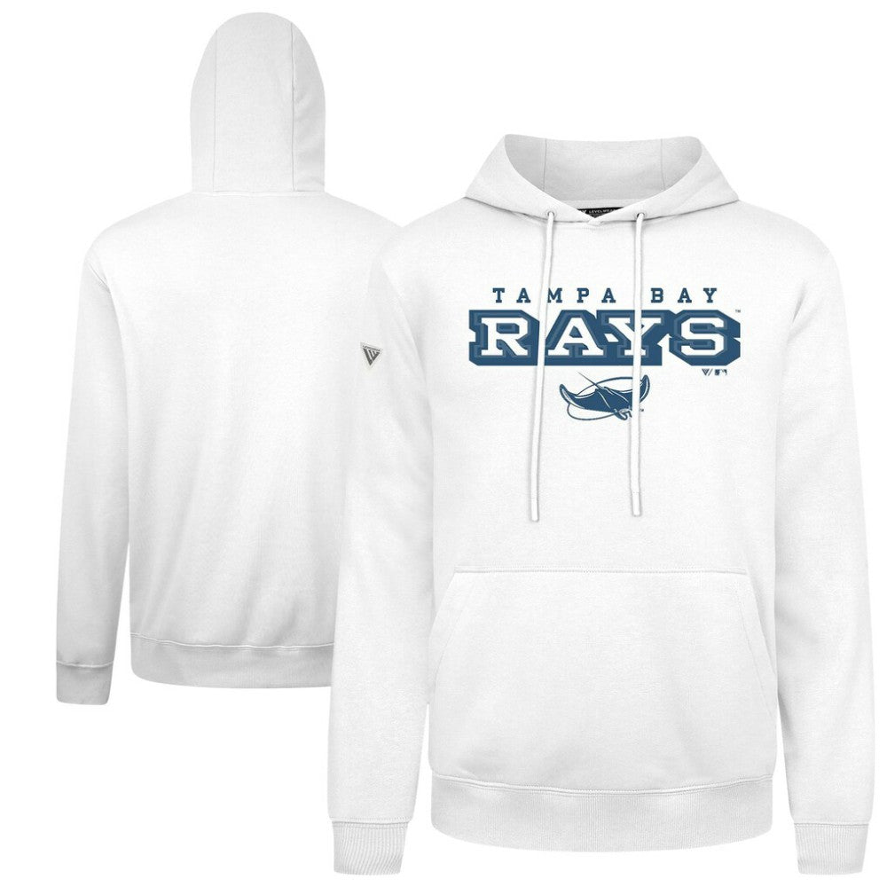 Tampa Bay Rays Levelwear Podium Hoodie - White