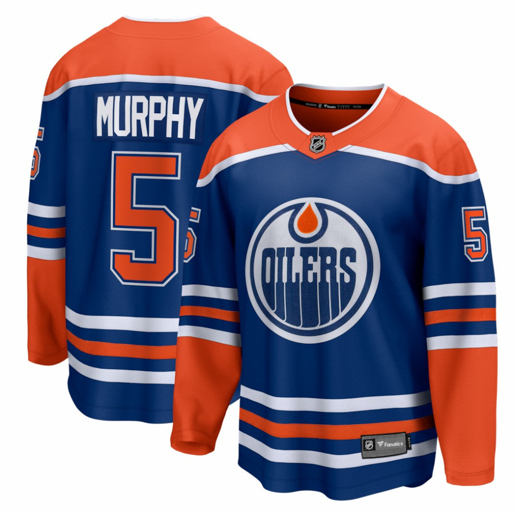 Connor Murphy Edmonton Oilers Fanatics Home Breakaway Jersey