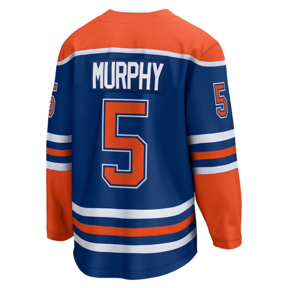Connor Murphy Edmonton Oilers Fanatics Home Breakaway Jersey