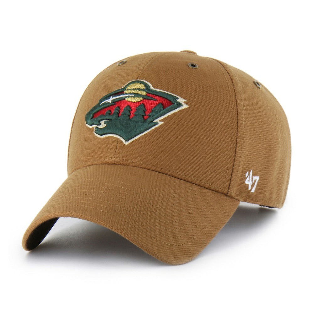 Minnesota Wild Carhartt x '47 MVP Structured Adjustable Hat