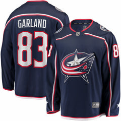 Conor Garland Columbus Blue Jackets Fanatics Home Breakaway Jersey