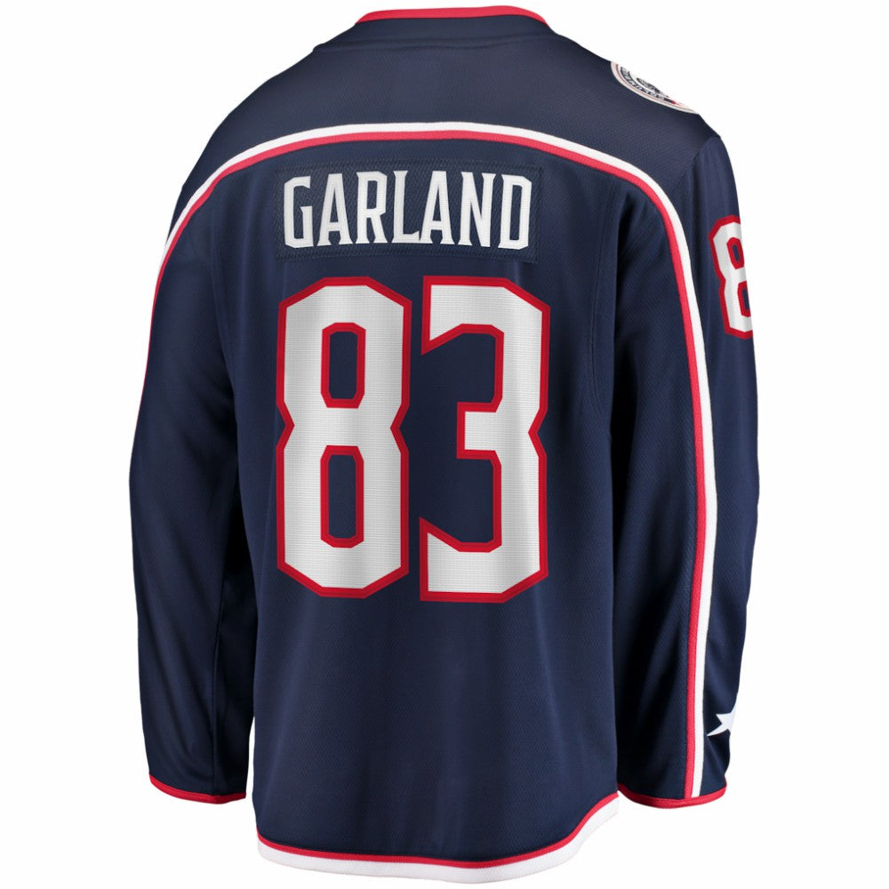 Conor Garland Columbus Blue Jackets Fanatics Home Breakaway Jersey