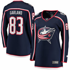 Conor Garland Columbus Blue Jackets Indiana Women's Home Breakaway Jersey