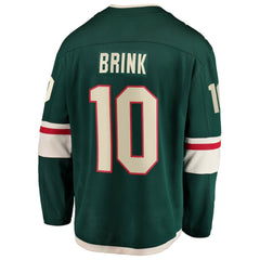 Bobby Brink Minnesota Wild Fanatics Home Breakaway Jersey