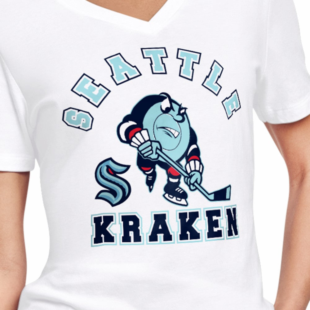 Seattle Kraken Starter Women's Tough Puck T-Shirt