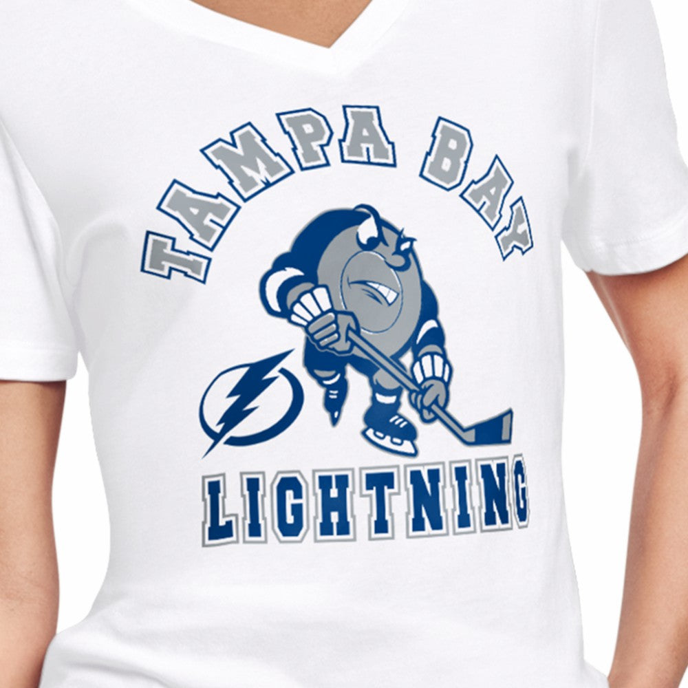 Tampa Bay Lightning Starter Women's Tough Puck T-Shirt