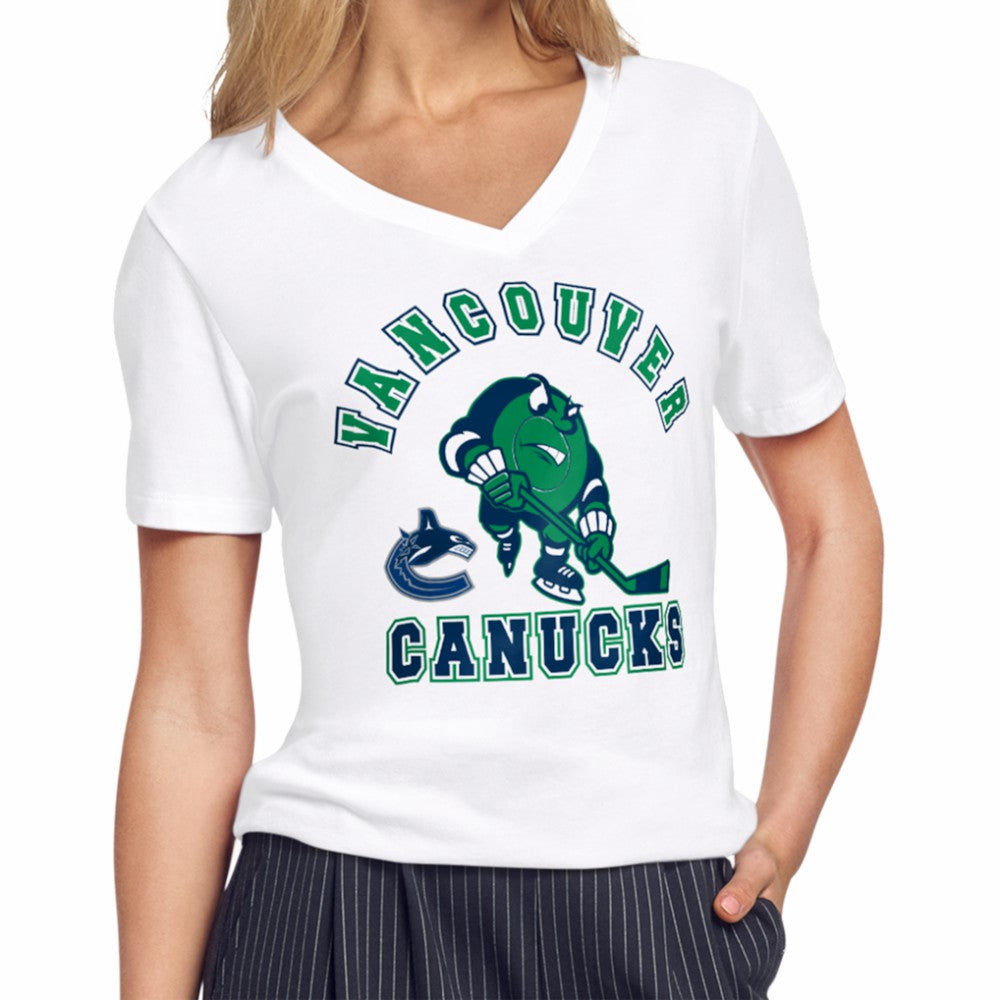 Vancouver Canucks Starter Women's Tough Puck T-Shirt