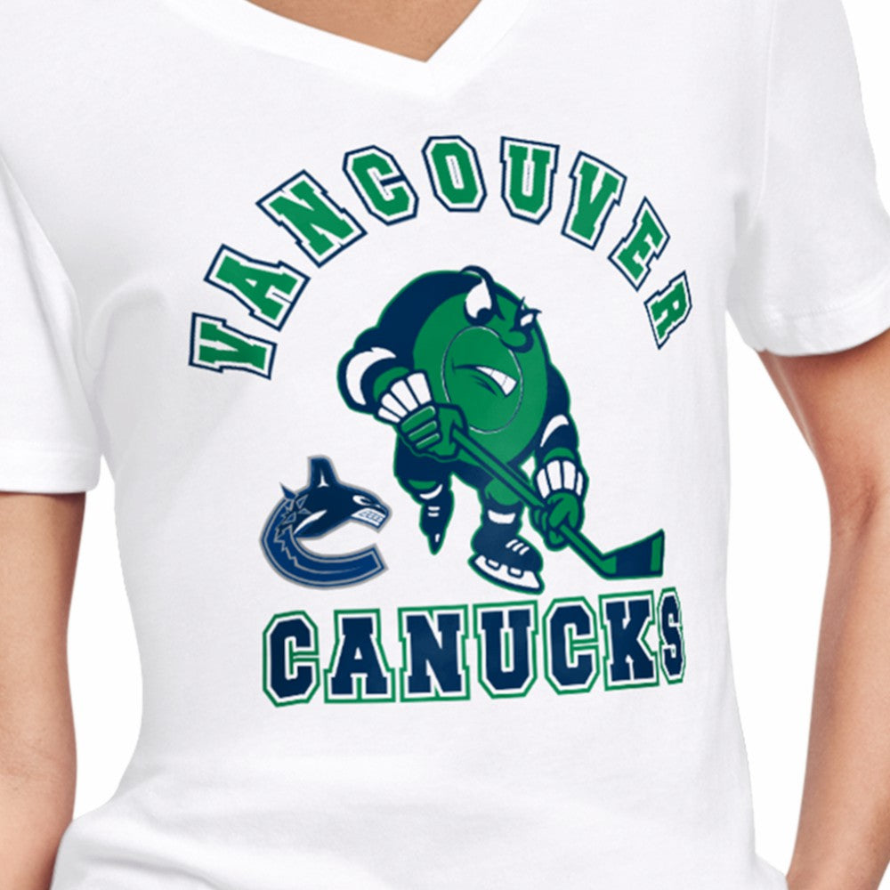Vancouver Canucks Starter Women's Tough Puck T-Shirt