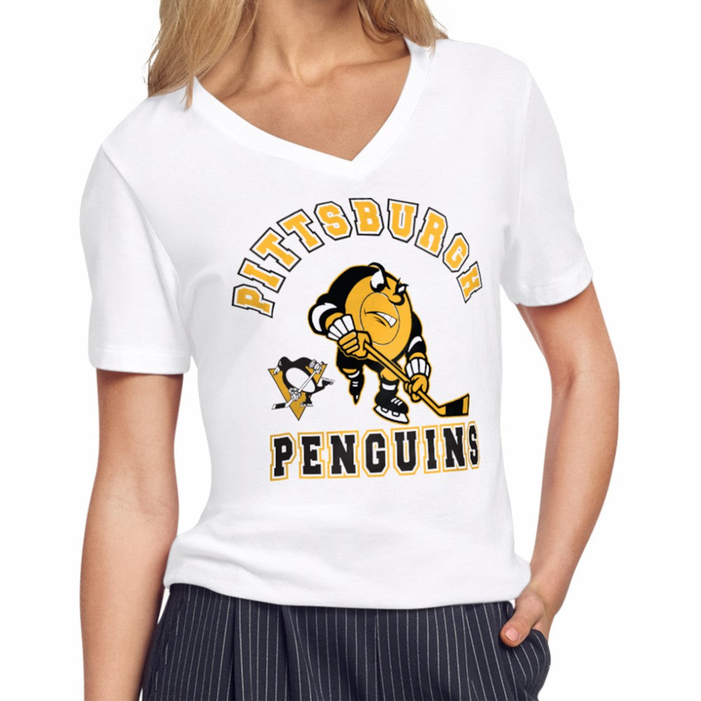 Pittsburgh Penguins Starter Women's Tough Puck T-Shirt
