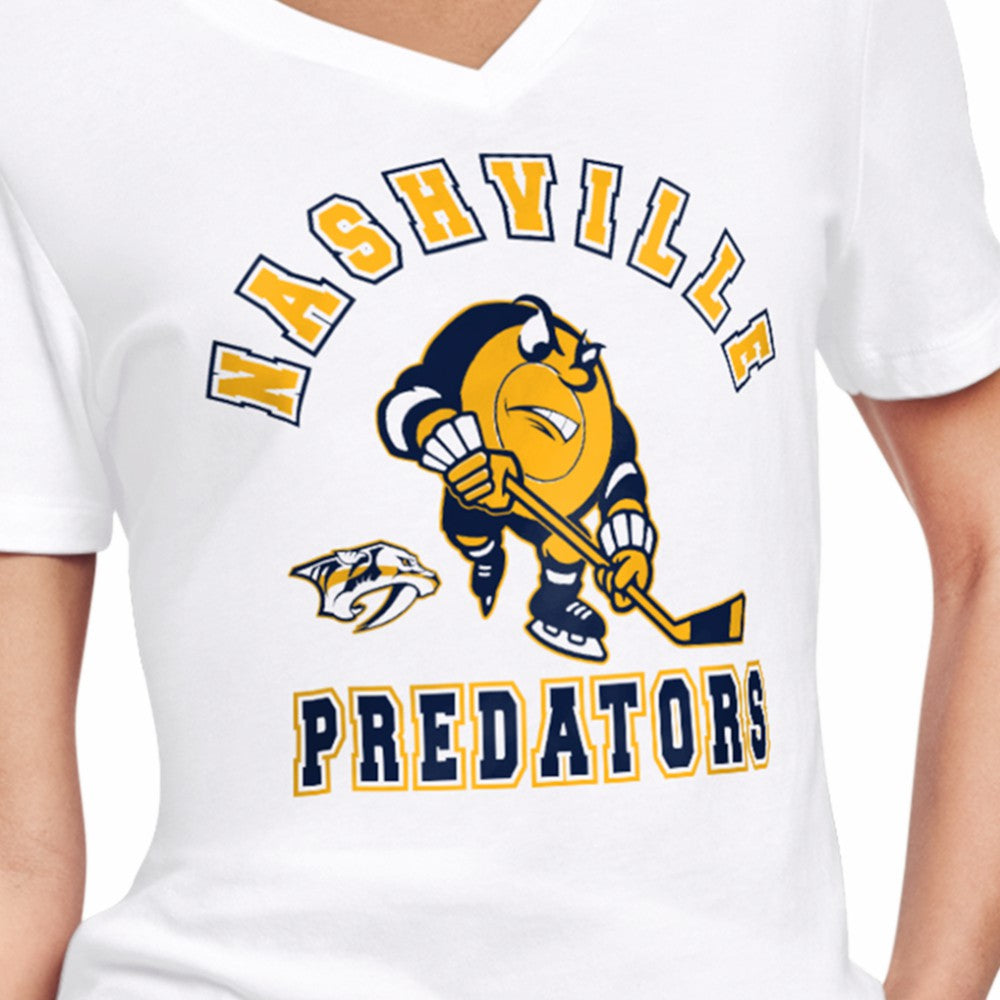 Nashville Predators Starter Women's Tough Puck T-Shirt