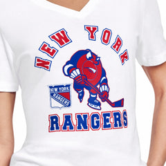 New York Rangers Starter Women's Tough Puck T-Shirt