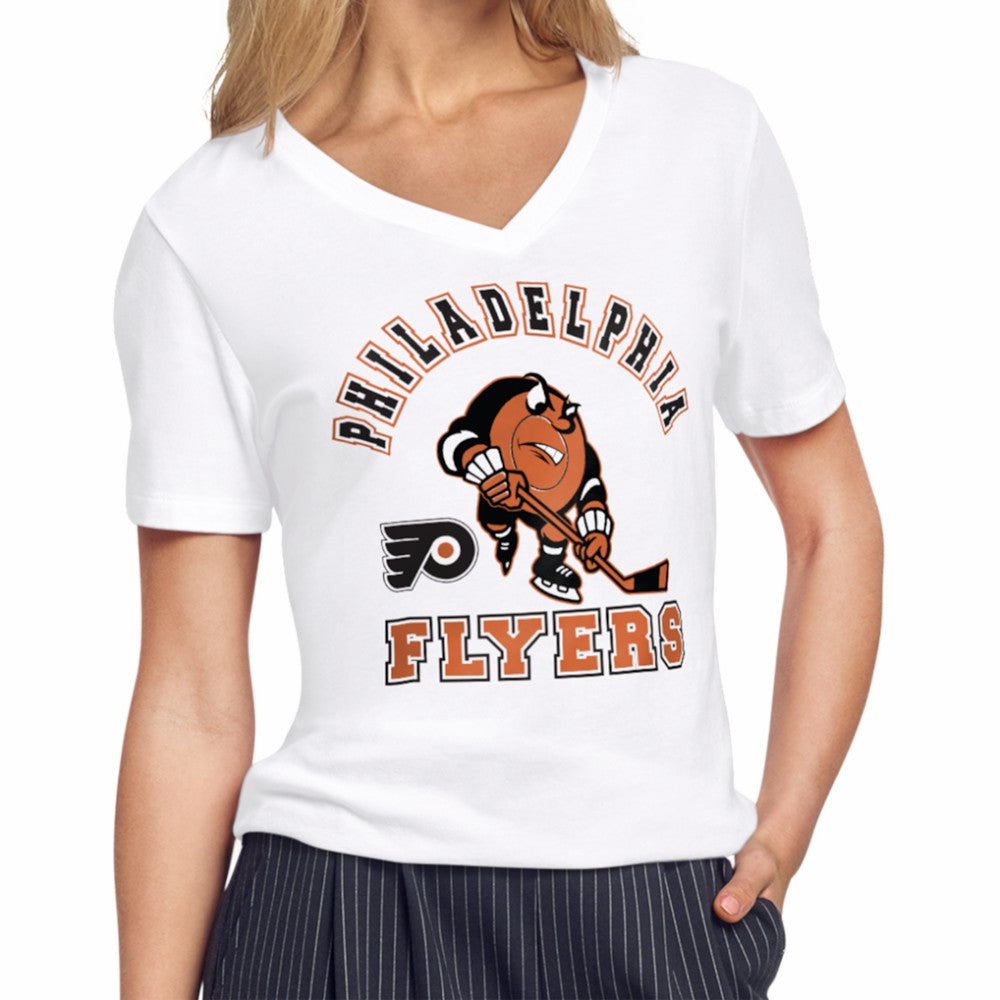Philadelphia Flyers Starter Women's Tough Puck T-Shirt