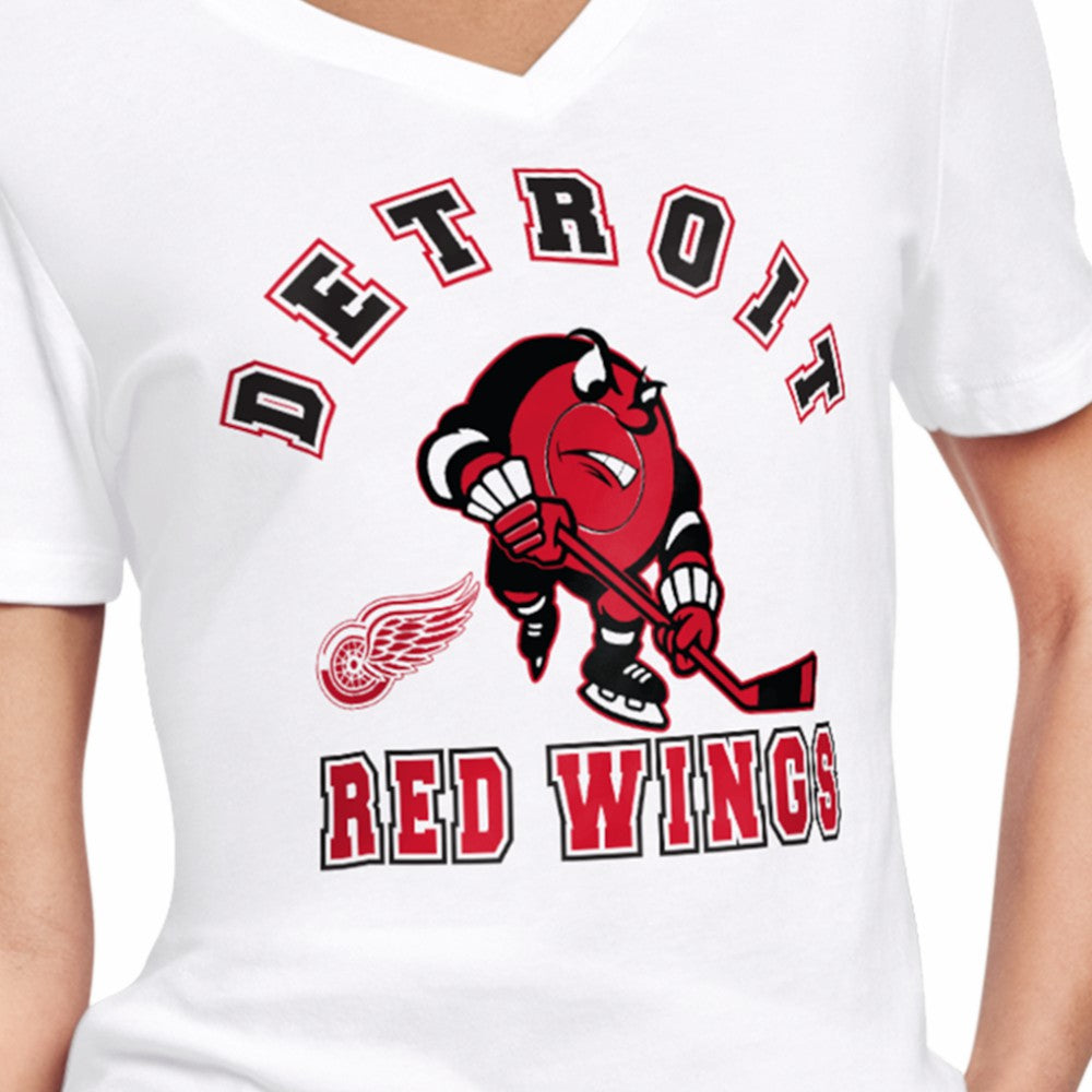 Detroit Red Wings Starter Women's Tough Puck T-Shirt