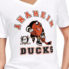 Anaheim Ducks Starter Women's Tough Puck T-Shirt