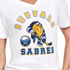 Buffalo Sabres Starter Women's Tough Puck T-Shirt