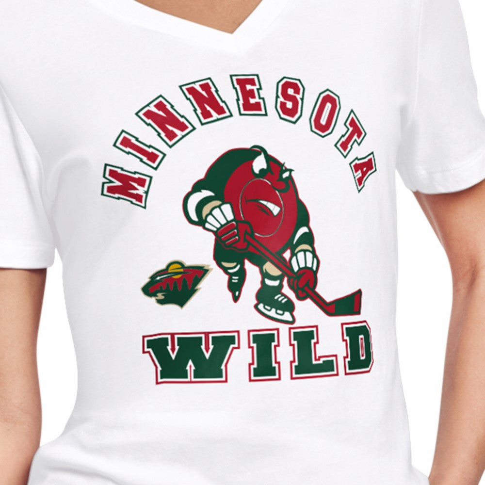 Minnesota Wild Starter Women's Tough Puck T-Shirt