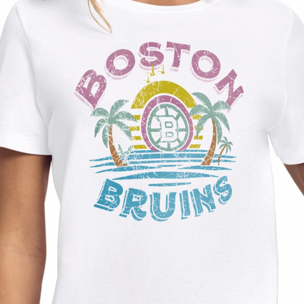 Boston Bruins Starter Women's Tonal Beach T-Shirt