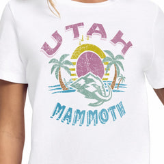 Utah Mammoth Starter Women's Tonal Beach T-Shirt