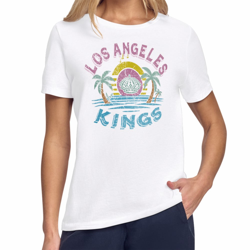 Los Angeles Kings Starter Women's Tonal Beach T-Shirt