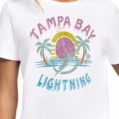 Tampa Bay Lightning Starter Women's Tonal Beach T-Shirt