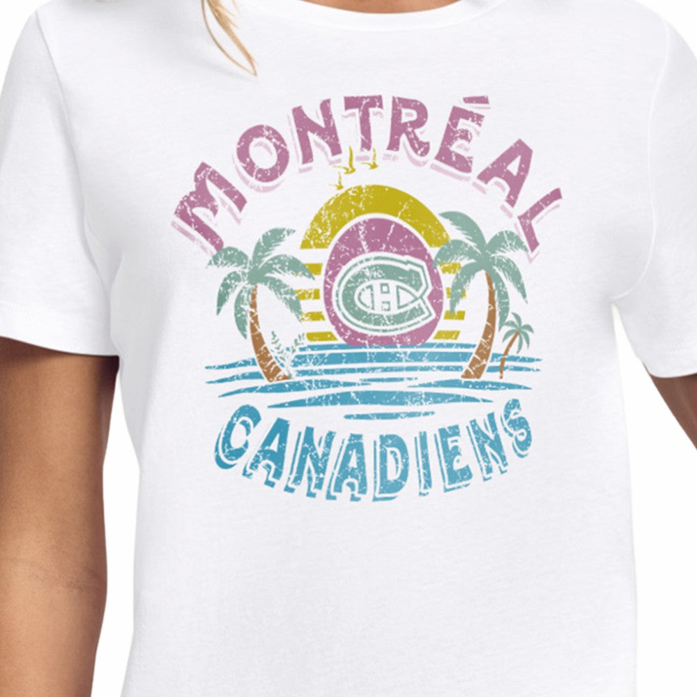 Montreal Canadiens Starter Women's Tonal Beach T-Shirt