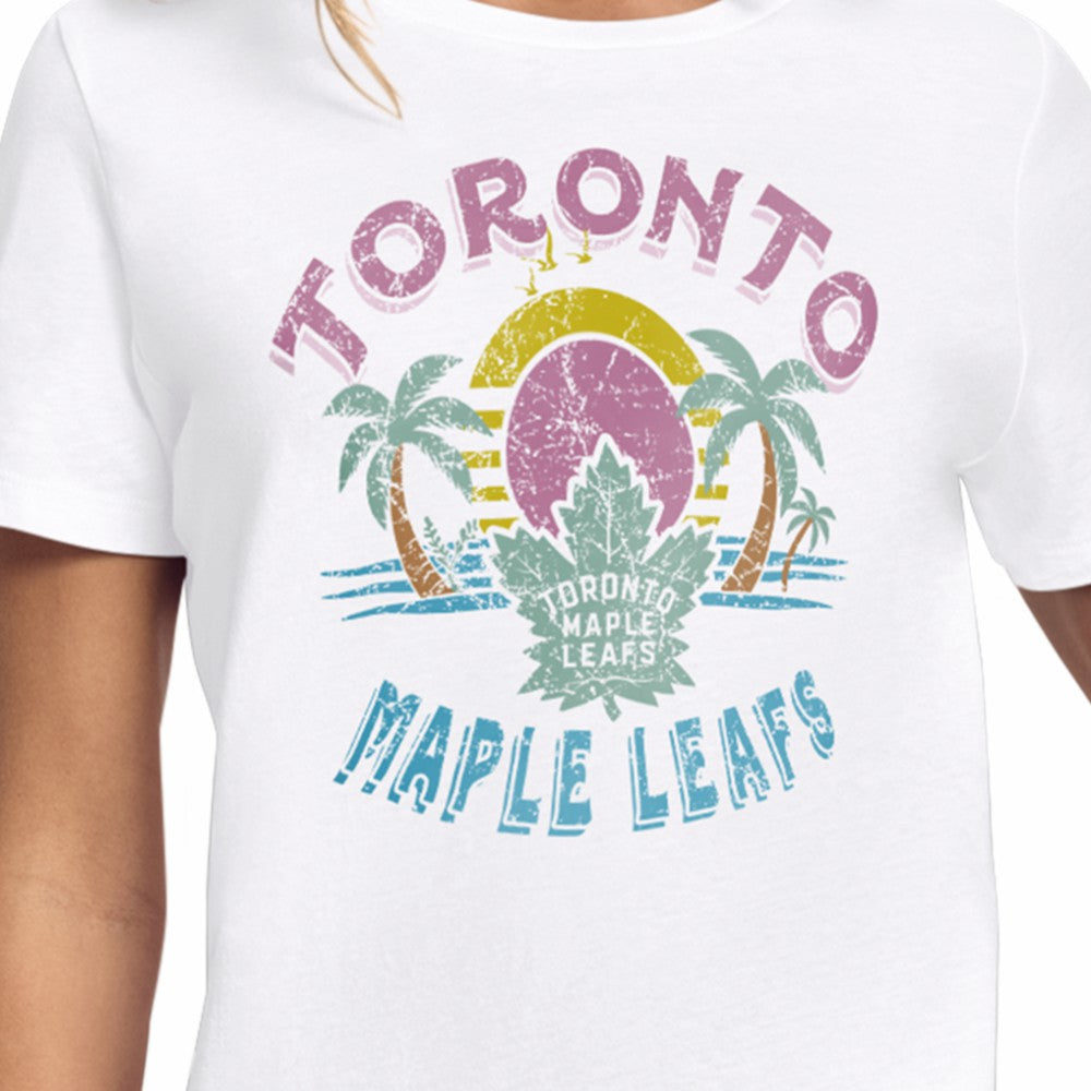 Toronto Maple Leafs Starter Women's Tonal Beach T-Shirt
