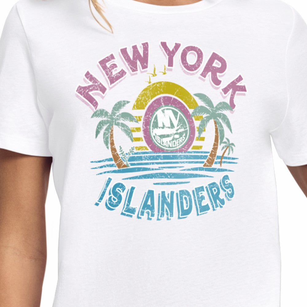 New York Islanders Starter Women's Tonal Beach T-Shirt