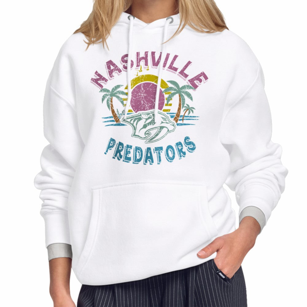 Nashville Predators Starter Women's Tonal Beach Hoodie