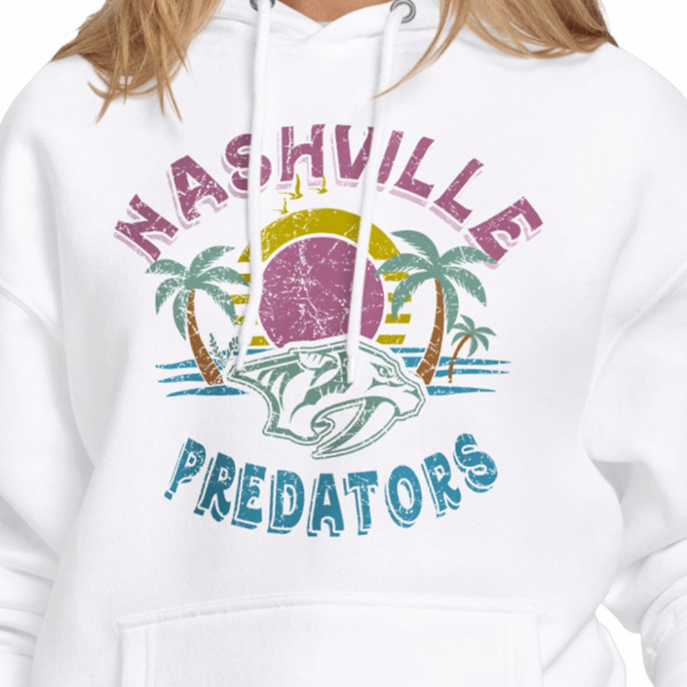 Nashville Predators Starter Women's Tonal Beach Hoodie