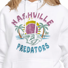 Nashville Predators Starter Women's Tonal Beach Hoodie